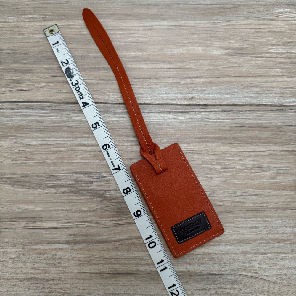 Osprey London Leather Luggage Tag - Picture 8 of 8